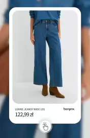 BonPrix katalog tydzień 44 Strona 7: Lekkie Jeansy Wide Leg €122,99