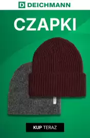 Deichmann gazetka tydzień 44 Strona 1: KUP TERAZ D DEICHMANN CZAPKI ESPR