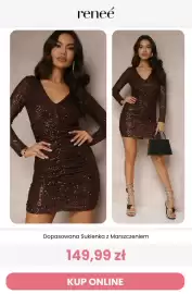 Renee magazyn tydzień 44 Strona 6: Dopasowana Sukienka z Marszczением €149,99