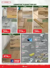 Uni Hobby leták Strana 16: Dub Rosberg €179,00, Podložka Thermo Profi floor XPS3 €20,00