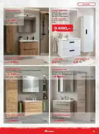 Uni Hobby leták Strana 23: Vesna koupelnový nábytek €1.790,00, Vendy skříňka zrcadlová 60, 80 €3.690,00