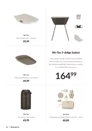 Babypark folder Pagina 12: We-Too 5-delige badset €164,99, We-Too baby weegschaal - oatmeal €29,99