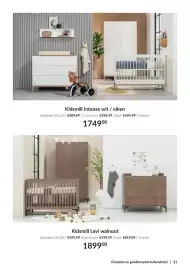 Babypark folder Pagina 21: Kidsmill Levi walnoot €1.899,00