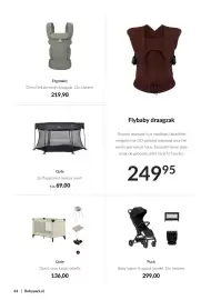 Babypark folder Pagina 44: Flybaby draagzak €249,95, Ergobaby Omni Deluxe mesh draagzak €219,90