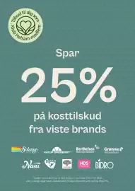 Helsam tilbudsavis Side 1: Spar 25% på kosttilskud €25,00