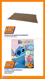 Action leták týden 44 Strana 8: Za kus 139⁹⁰ 259.07/m2 169.9Kč Žinylková koupelnová předložka 60 x 90 cm | Různé barvy Day