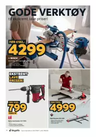 Megaflis kundeavis Side 34: Bosch kapp-/gjæringssag gcm 305-216 d €4.299,00
