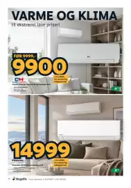 Megaflis kundeavis Side 36: Panasonic QZ25CKE varmepumpe hvit €14.999,00