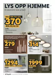Megaflis kundeavis Side 38: Nordlux Ane plafonder trefolie, Trend Rain lysspeil €1.999,00