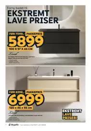 Megaflis kundeavis Side 4: Lund Aura 120 servantskap + Lind Marseille servant 120 hvit €6.999,00