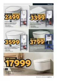 Megaflis kundeavis Side 9: Celeste Cyclone veggskål hvit + Grohe Rapid SL sisterne u/trykkplate €3.399,00