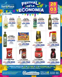 Catálogo Supermercados Surtiplaza semana 44 Página 5: Café Lukafe Intenso €18.250,00, Café Sello Rojo €19.900,00