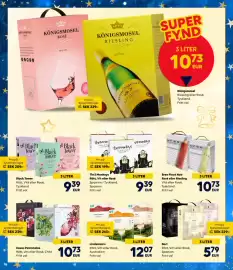 Border Shop reklamblad Sida 18: Black Tower, EUR 9.39 €9,39, Bree Pinot Noir Rosé eller Riesling, EUR 10.73 €10,73