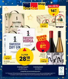 Border Shop reklamblad Sida 28: Birra Moretti, EUR 16.77 €16,77, NO. 1 Premium, EUR 28.18 €28,18