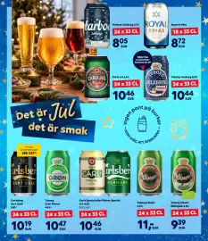 Border Shop reklamblad Sida 6: Tuborg Julebryg 5,6%, EUR 10.44 €10,44, Carls Jul 5,6%, EUR 10.46 €10,46