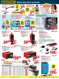 Zgonc Flugblatt Seite 18: Einhell Batterie-Ladegerät CE-BC 10 M €59,99, Einhell Batterie-Ladegerät CC-BC 15 €59,99