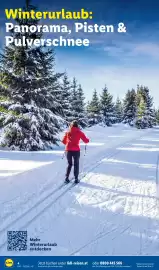 Lidl Reisen Prospekt Seite 4: Winterurlaub: Panorama, Pisten & Pulverschnee Mehr Winterurlaub entdecken LIDL Jetzt buchen