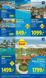 Lidl Reisen Prospekt Seite 9: SPLASHWORLD Sunrise Solara Aqua Park €599,00, Vietnam Nam-Da Nang ROBINSON NAM HOI AN €1.799,00