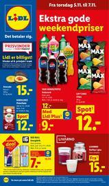 Lidl tilbudsavis uge 45 Side 42: Avocado €15,00, FAXE KONDI/PEPSI Sodavand €12,00