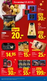 Lidl tilbudsavis uge 45 Side 10: DELUXE Røget andebryst eller bresaola €30,00, DELUXE Grana Padano DOP €45,00