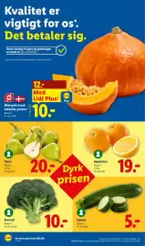 Lidl tilbudsavis uge 45 Side 2: Økologisk dansk hokkaido-græskar €12,00, Pærer €20,00