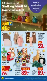 Lidl tilbudsavis uge 45 Side 26: Plysdyr €69,00, Interaktivt plysdyr €99,00