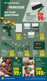 Lidl tilbudsavis uge 45 Side 32: PARKSIDE Smådelssortiment €30,00, PARKSIDE €25,00