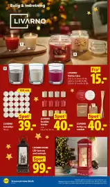 Lidl tilbudsavis uge 45 Side 34: LIVARNO Fyrfadslys €39,00, Livarno Duftlys og rumduft €40,00