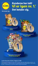 Lidl tilbudsavis uge 45 Side 7: LiDL Det betaler sig. Kunderne har talt! Vi er igen nr. 1.* Det betaler sig. Nummer 1