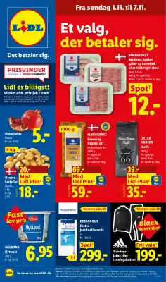 Lidl (gælder indtil 7-11)