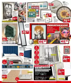 Bauhaus Flugblatt Seite 4: Decopanel 33980649 34239274 - 58 x 90 cm - Freischwebender Look mit Tiefen- effekt durch Abstand