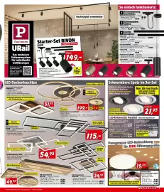 Bauhaus Flugblatt Seite 5: So einfach funktionierts: 1 Stromeinspeisung P Paulmann URail Das modulare Schienensystem für
