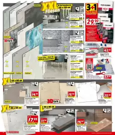 Bauhaus Flugblatt Seite 6: BETON TENDANCE GRAU BIG SHOW XXZ WEISS BIG SHOW XXL GRAU CONTINUA ONYX BEIGE POMPEO AUREO CLASSIC