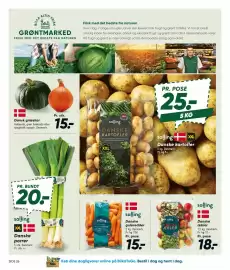 Bilka tilbudsavis uge 44 Side 28: Græskar €15,00, Salling porrer €20,00