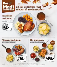Bilka tilbudsavis uge 44 Side 38: Hel andemenu €495,00, Pr. Kuvert €115,00