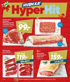 Bilka tilbudsavis uge 44 Side 4: Entrecotes eller ribeyes €119,00, Hvemika hakket okse/grisekød €99,00