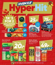 Bilka tilbudsavis uge 44 Side 9: Heineken Royal Classic eller Pilsner alkoholfri øl €25,00, Knorr dinner kit €20,00