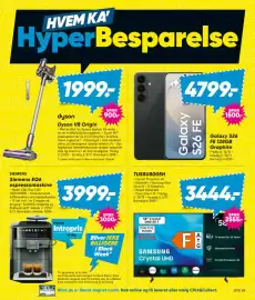 Bilka tilbudsavis uge 44 Side 5: Samsung Galaxy S26 FE 128GB €4.799,00, Siemens EQ6 espressomaskine €3.999,00