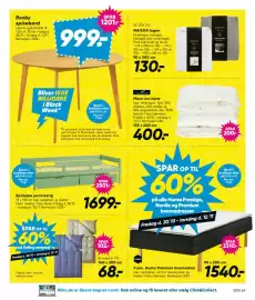 Bilka tilbudsavis uge 44 Side 9: Maison lagen €130,00, Roxby spisebord €999,00