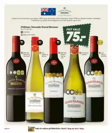 Bilka tilbudsavis Side 14: Grand Barossa Chardonnay €75,00, Grand Barossa Dry Riesling €92,00