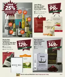 Bilka tilbudsavis Side 7: SPAR 25% på mere end 40 varianter af små vinflasker eller 1,5 liters Bag-in-Box Normalpris 99.-