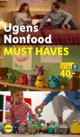 Lidl tilbudsavis | Non-Food Side 1: Happy Holiday Ugens Nonfood MUST HAVES 880 B LiDL Med Lidl Plus³ Ta' 3 for LIDL Plus 40.-
