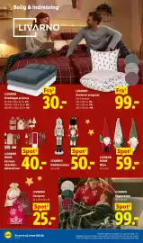 Lidl tilbudsavis | Non-Food Side 12: Livarno Nøddeknekker €50,00, Livarno Home Sæt med nissedørs-dekoratoner €40,00