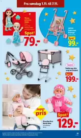 Lidl tilbudsavis | Non-Food Side 7: Bayer dukkevogn eller -seng med højstol €199,00, Disney prinsesse-dukke €79,00