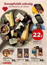 Kvickly tilbudsavis uge 44 Side 28: Castello hård ost €35,00, Riberhus eller Castello Aged Havarti €49,00