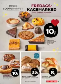 Kvickly tilbudsavis uge 44 Side 29: Signatur ølands græskar-solsikke eller spelt-chia surdejsbrød €35,00, Onsdagssnegl €10,00