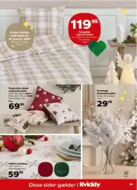 Kvickly tilbudsavis uge 44 Side 45: Pude eller plaid med julemotiv €69,95, Ai Mjø Kunstige blomsterstilke €29,95