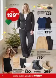 Kvickly tilbudsavis uge 44 Side 46: Damestøvler €299,95, T-shirt med blonde €129,95