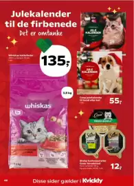 Kvickly tilbudsavis uge 44 Side 52: Sheba kattemad eller Cesar hundemad €12,00, Whiskas kattefoder €135,00