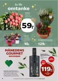 Kvickly tilbudsavis uge 44 Side 8: Blomsterdekoration m. lys €129,00, Estepa Ekstra jomfruolivenolie €119,00